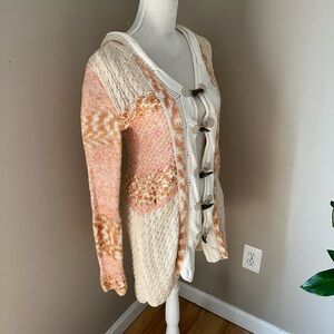 Free People Multicolor Knit Cardigan